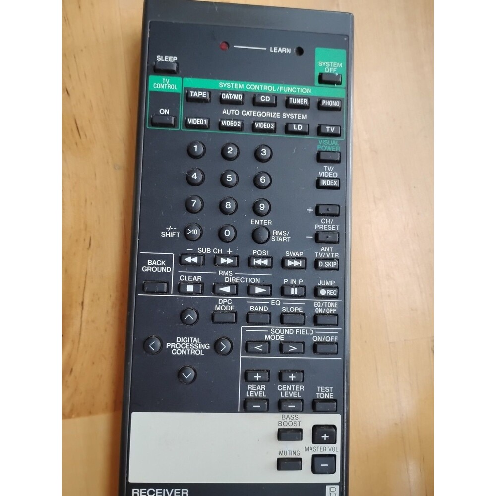 Sony RM-P351 Programmable Receiver Remote Control Black - Picture 9 of 9